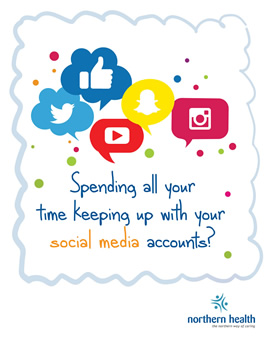 Spending all your time keeping up with your social media accounts?