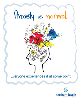 Anxiety is normal, everyone experiences it at some point.